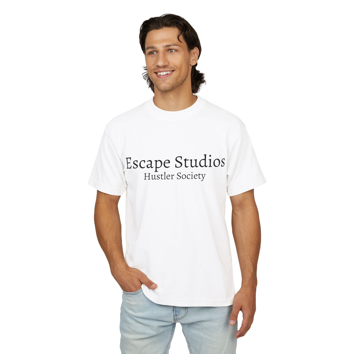 Escape Studios Signature Tee White