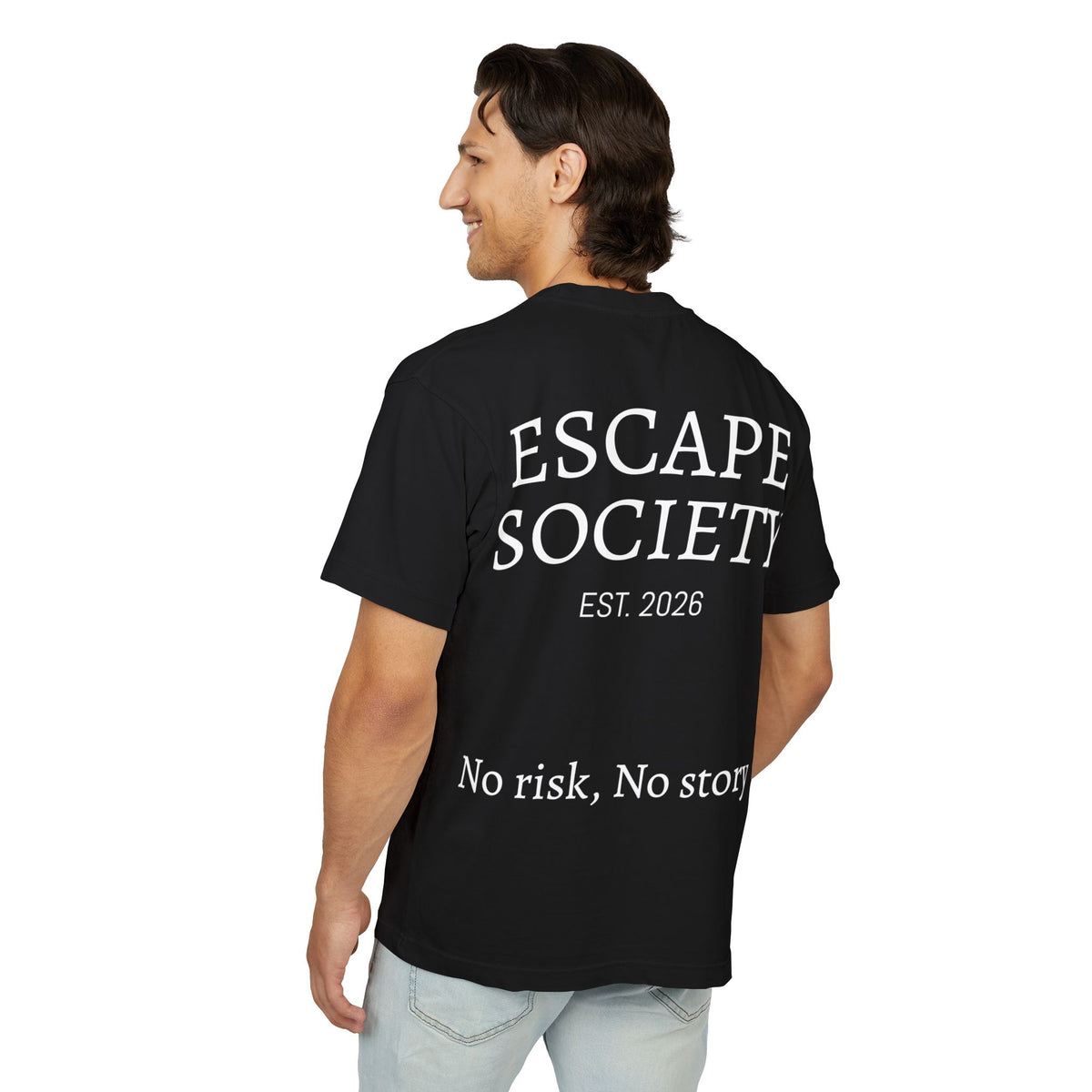 Escape Society Tee Black