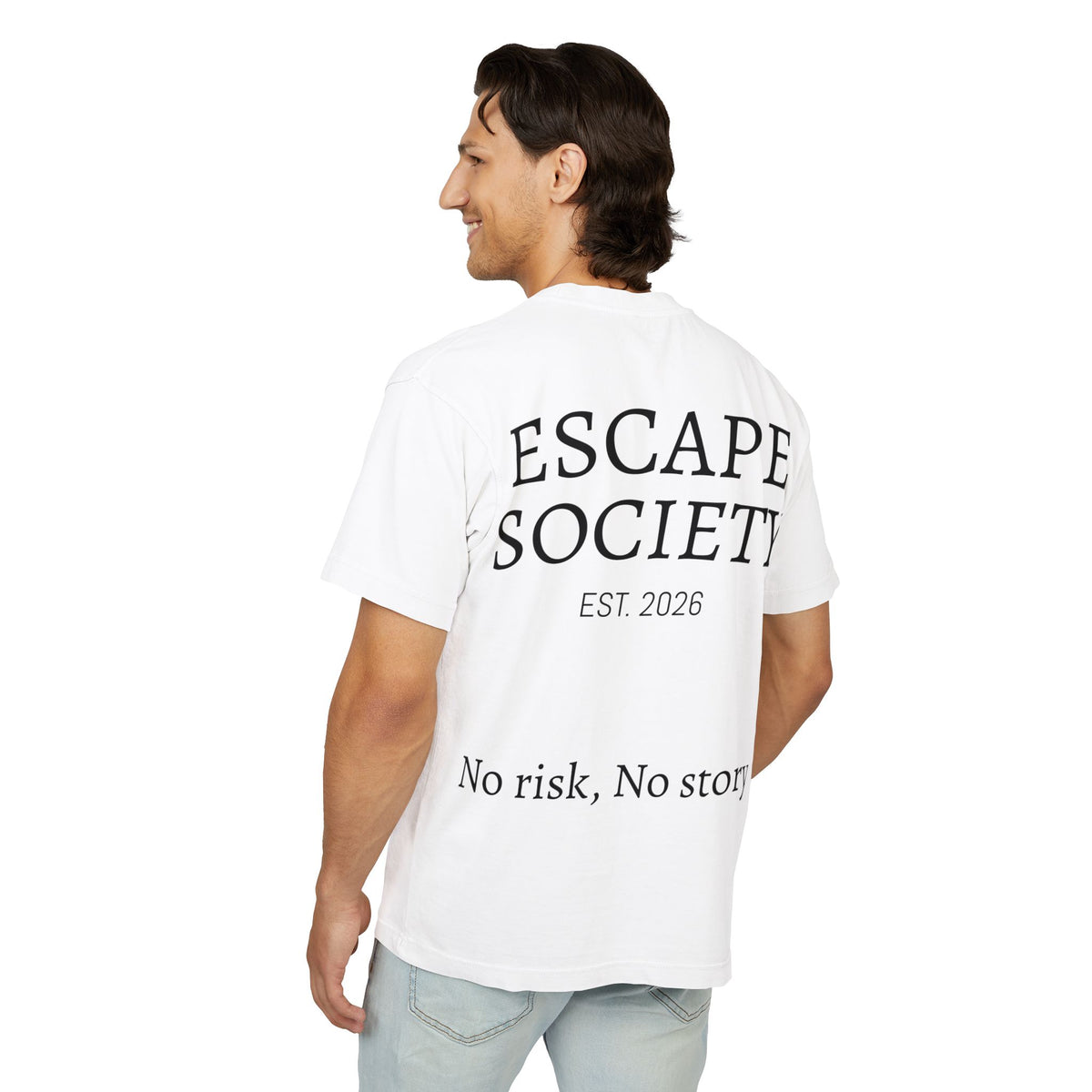 Escape Society Tee White