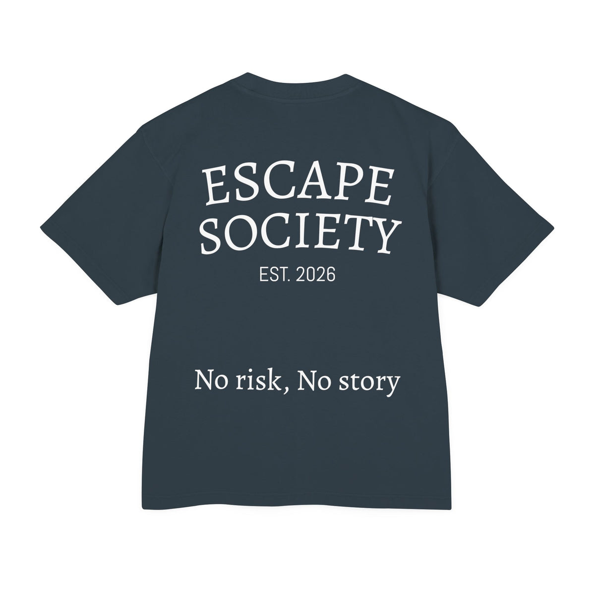 Escape Society Tee Midnight Navy