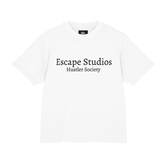 Escape Studios Signature Tee White
