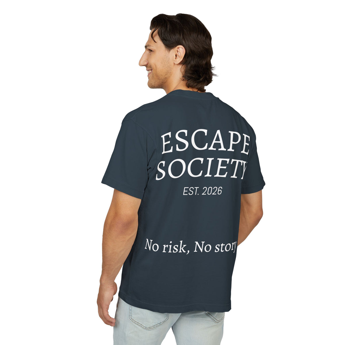 Escape Society Tee Midnight Navy